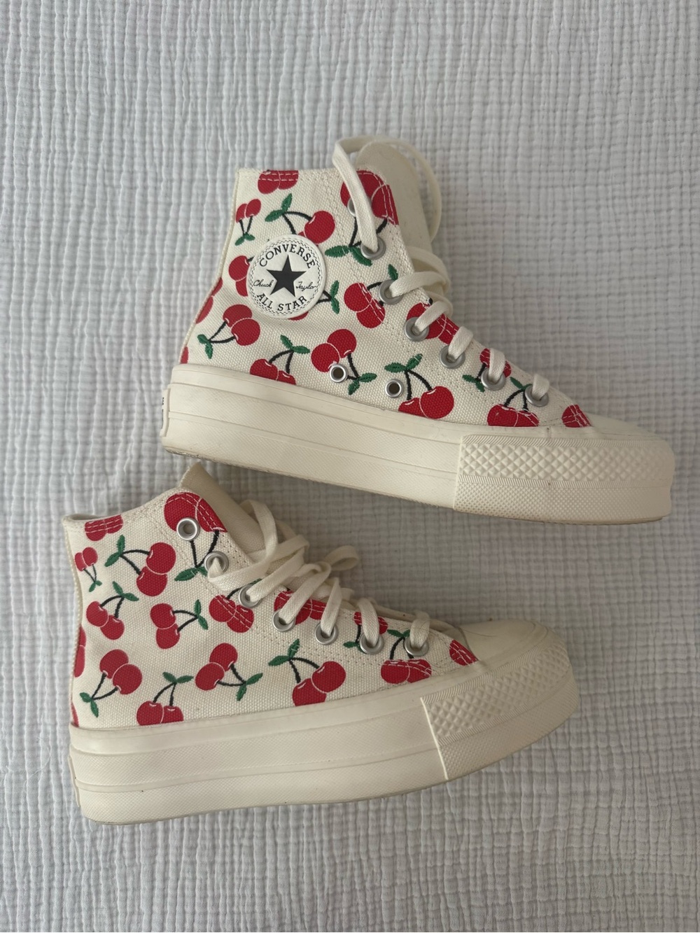 Converse Platform Cherry 🍒 Hightops - Picture 2 of 3